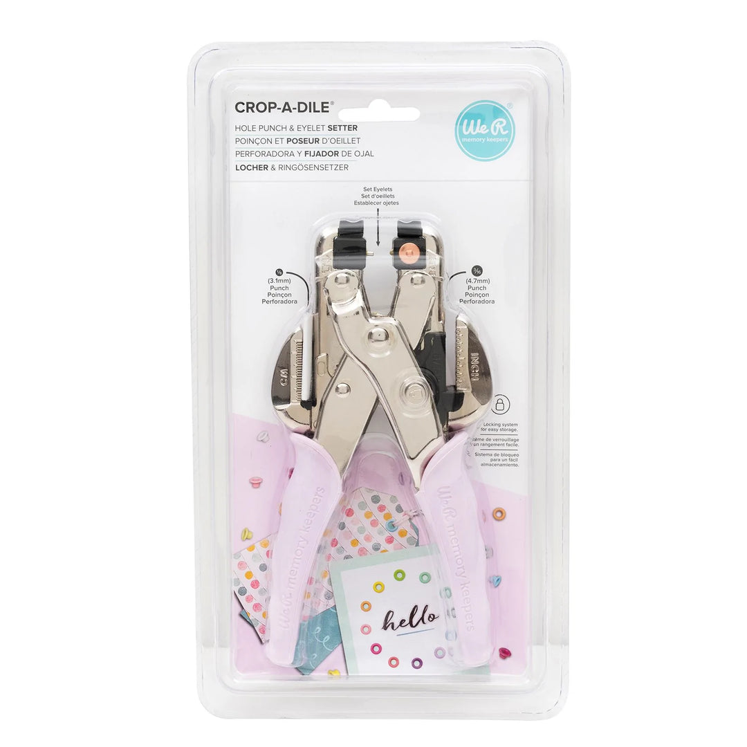 Crop-A-Dile Ojilladora Rose gold