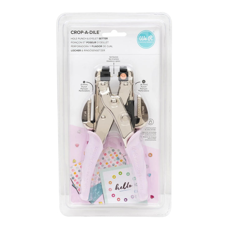 Crop-A-Dile Ojilladora Rose gold