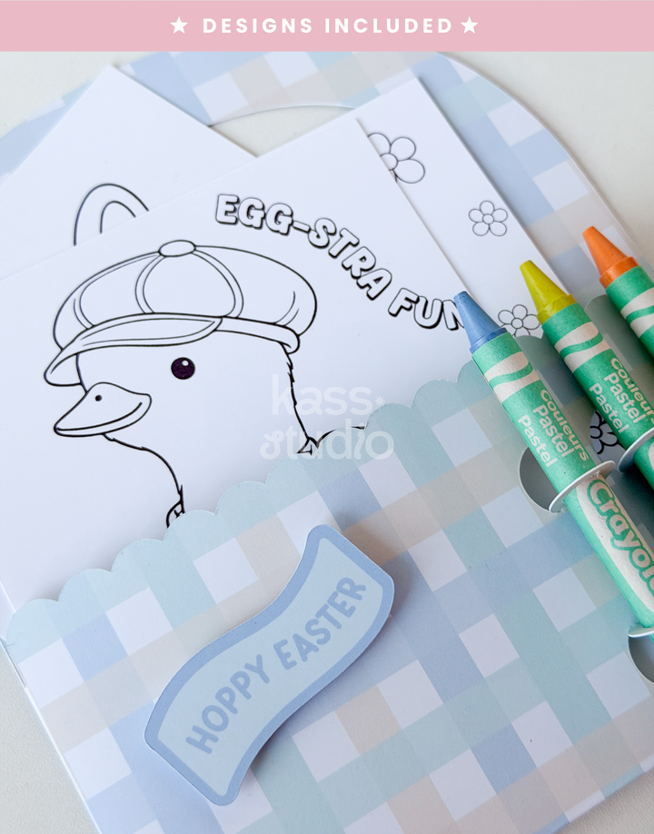 A Very Bunny Easter – Color Activity Basket