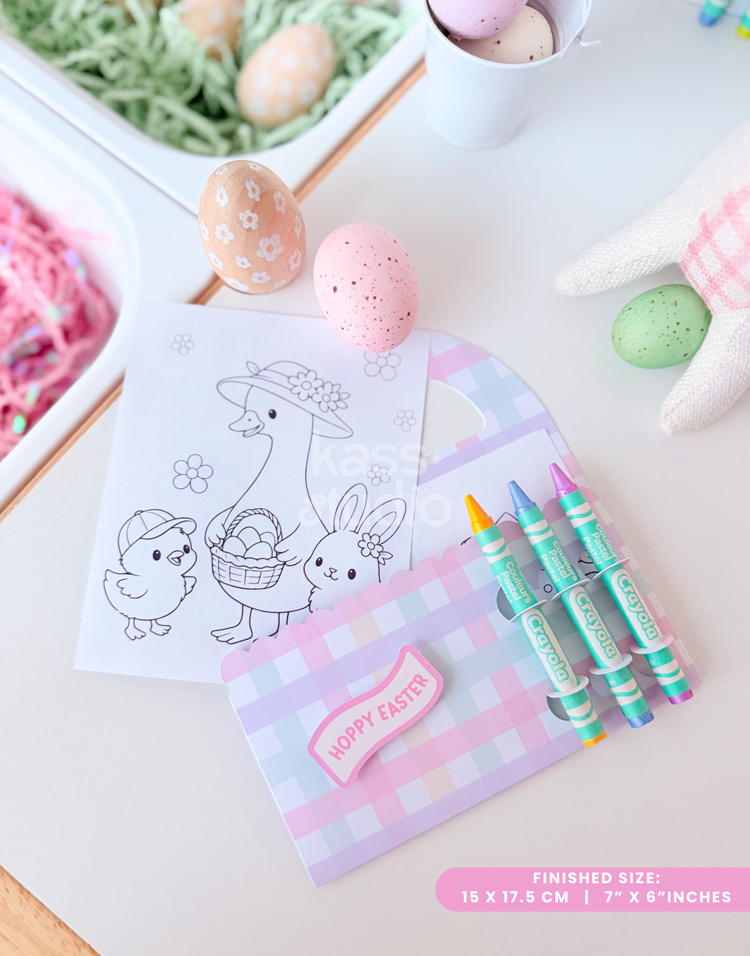A Very Bunny Easter – Color Activity Basket