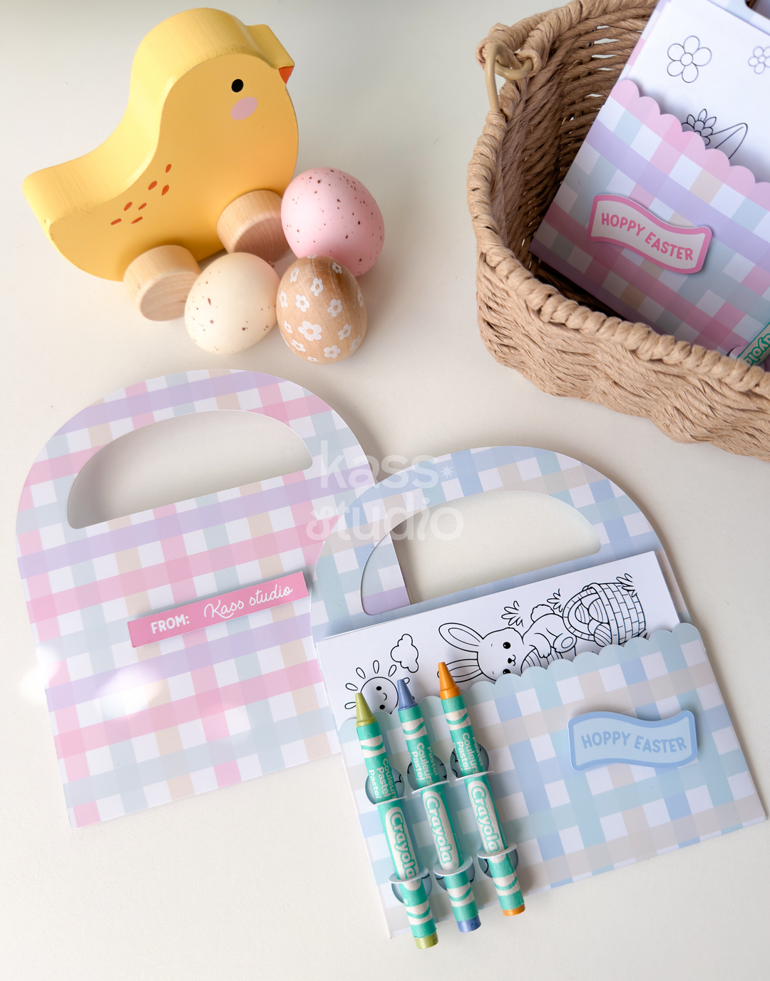 A Very Bunny Easter – Color Activity Basket