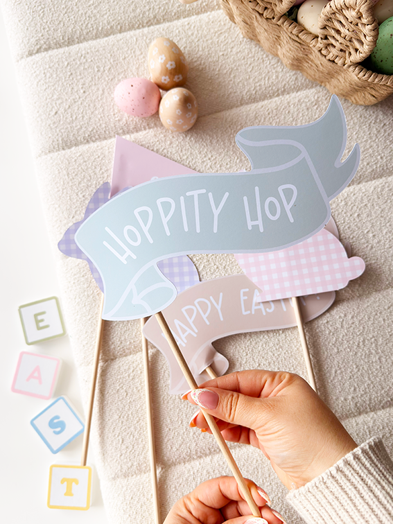 A Very Bunny Easter – PRINTABLE EGG HUNT KIT