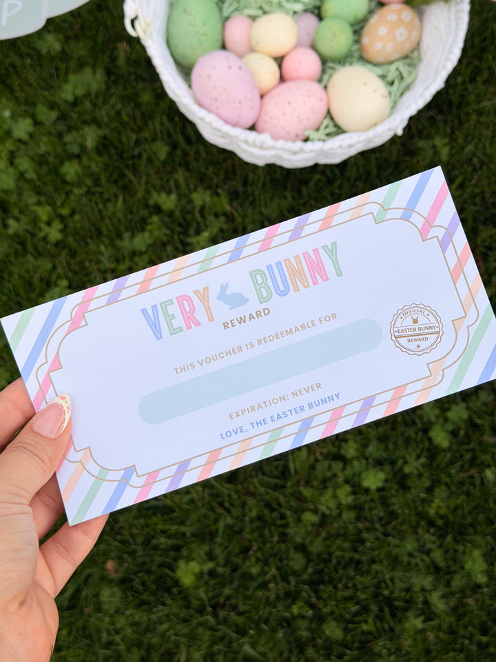 A Very Bunny Easter – PRINTABLE EGG HUNT KIT
