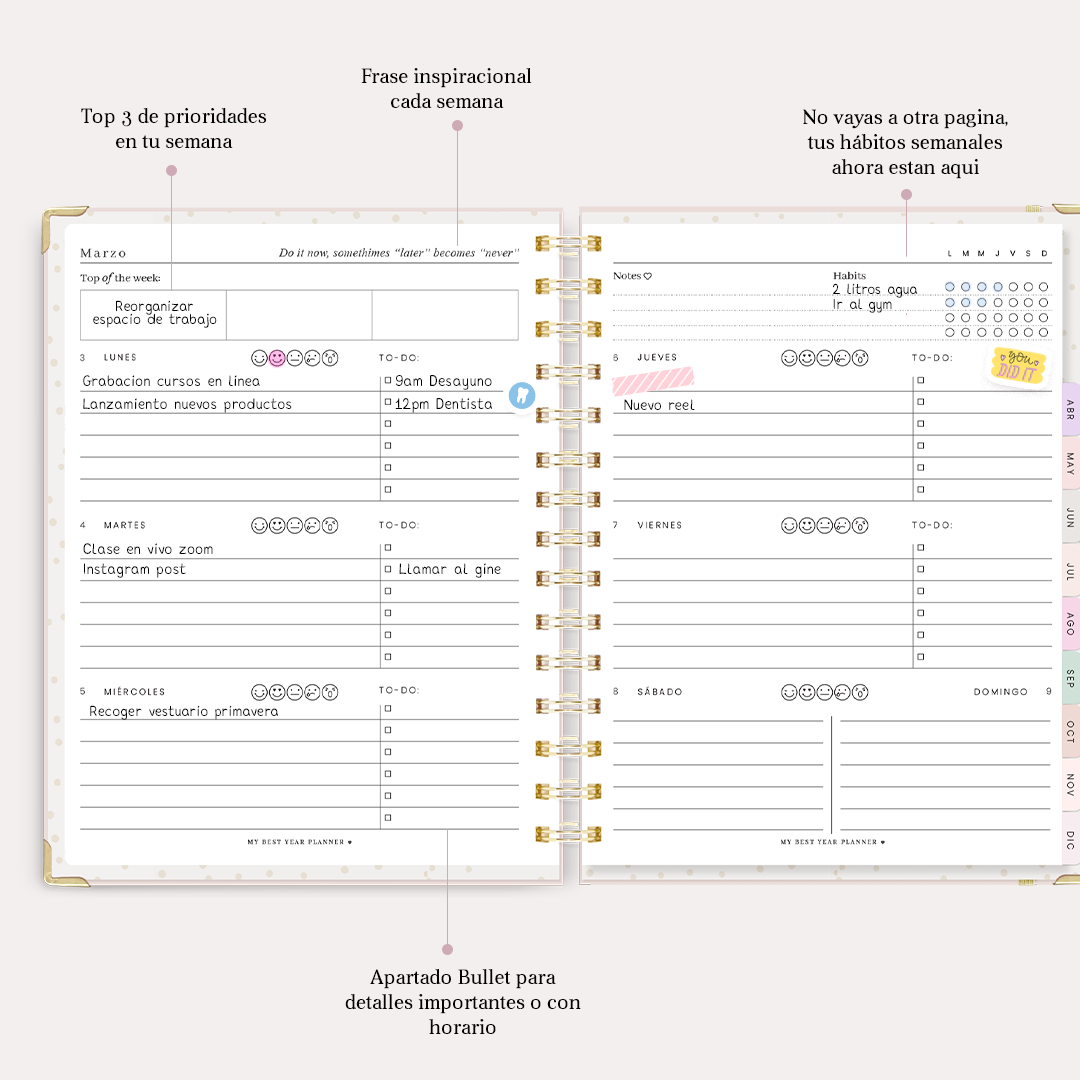 My Best Year Planner 2025 ♡