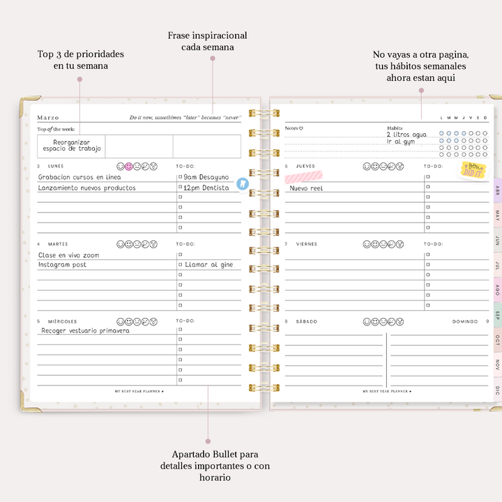 My Best Year Planner 2025 ♡