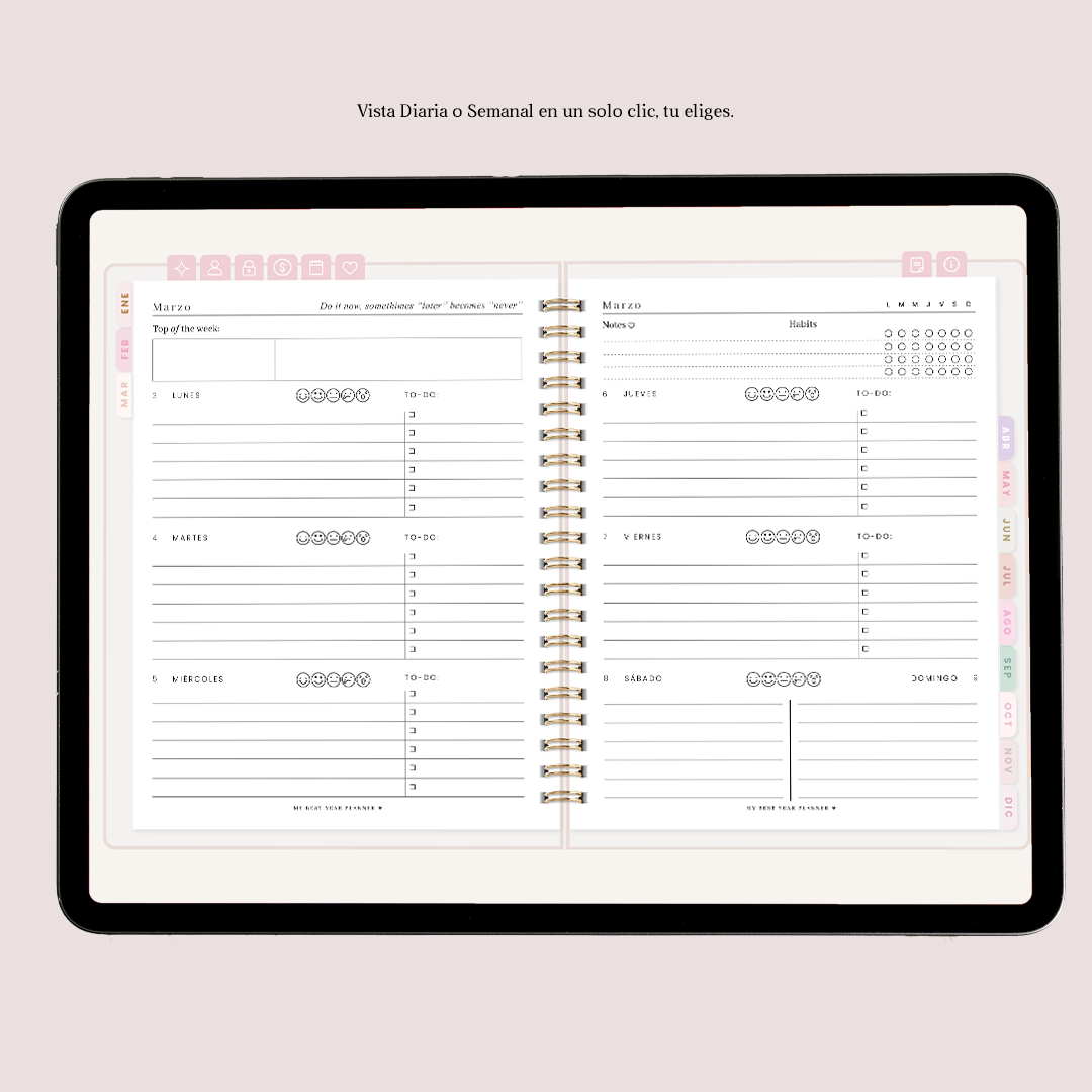 My Best DIGITAL Planner 2026 | LANZAMIENTO- 1 DICIEMBRE