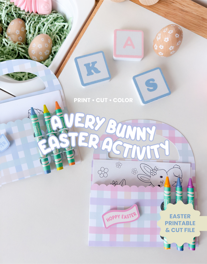 A Very Bunny Easter – Color Activity Basket