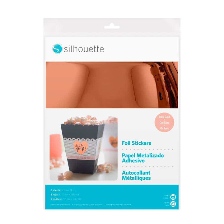 Papel adhesivo Rose Gold