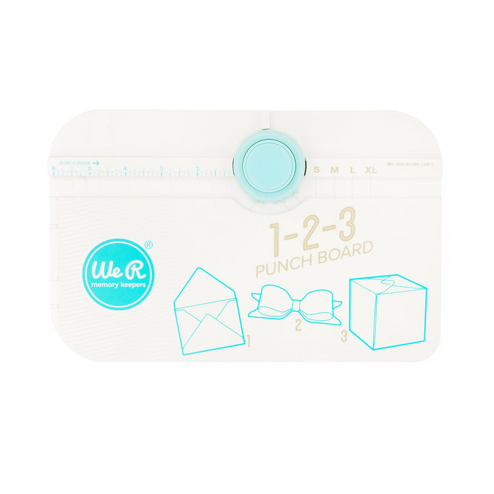 Perforadora 1-2-3 -sobres, moños y cajitas